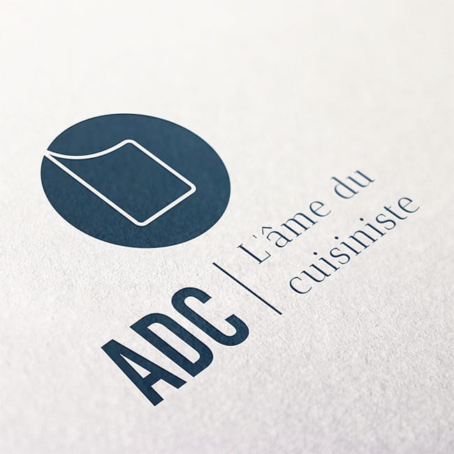 Conception Charte graphique et logo ADC cuisiniste