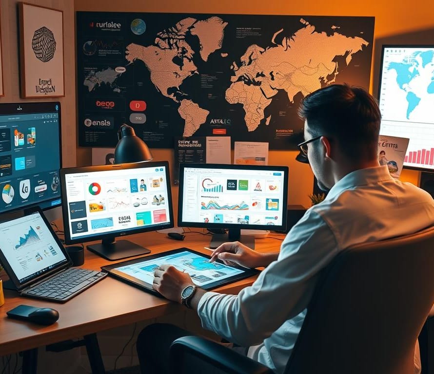 graphiste diversifiant ses revenus