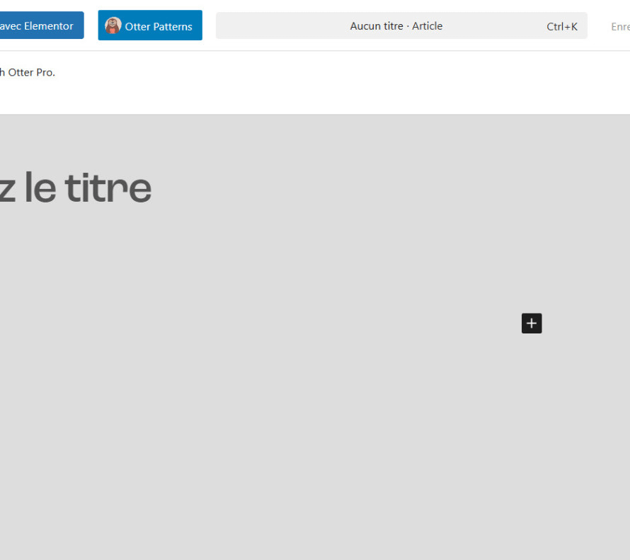 Gutenberg wordpress