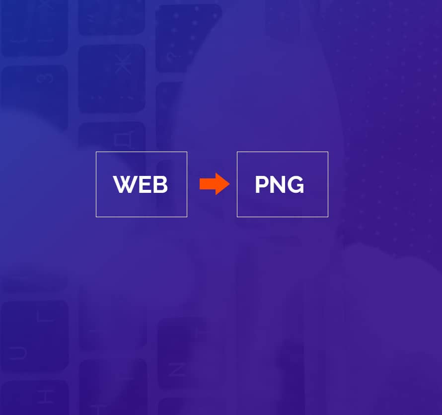 Webp to png convertir
